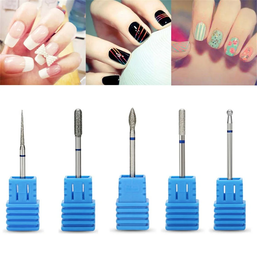 Buy Diamond Tungsten Nail Drill Bit Rotate Burr