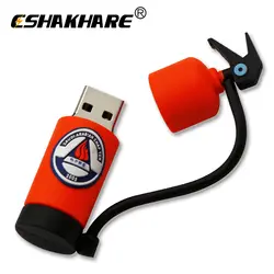 Мультфильм Огнетушитель Флеш накопитель пожарные USB флэш-накопитель memory stick U диск флешки 4 ГБ/8 ГБ/16 ГБ /32 ГБ/64 ГБ Бесплатная доставка