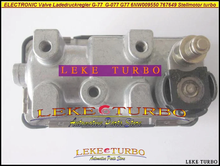TURBO BOOST ACTUATOR ELECTRONIC Valve Ladedruckregler G-77 G-077 G77 G077 6NW009550 767649 778400 For Stellmotor Turbo (1)