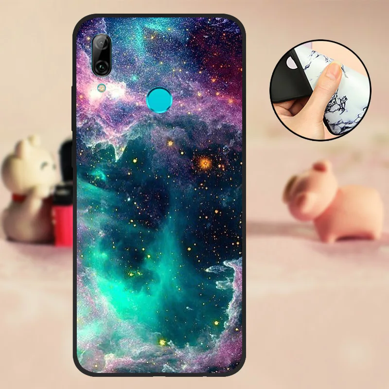 P Smart Coque для huawei PSmart чехол силиконовый черный ТПУ 6," для huawei P Smart Чехол для мобильного телефона мягкий - Цвет: T01