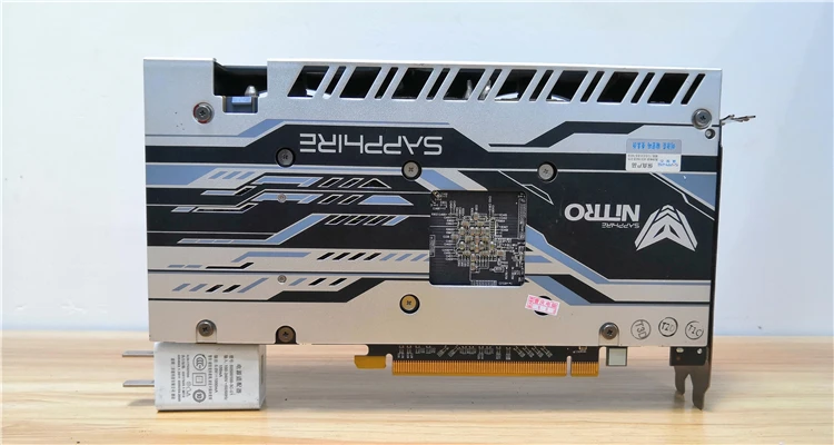 Б/у. Видеокарта Sapphire RX480 4G D5 DDR5 PCI Express 3,0 для компьютерных игр HDMI DP