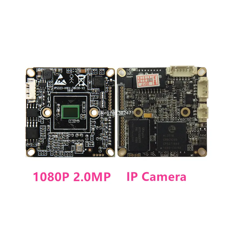 imágenes para Cámara IP 1080 P 2MP, Sony IMX323 + HI3516C CMOS Módulo de La Cámara IP, IP DWDR placa PCB + ONVIF imágenes para Cámara IP 1080 P 2MP, Sony IMX323 + HI3516C CMOS Módulo de La Cámara IP, IP DWDR placa PCB + ONVIF