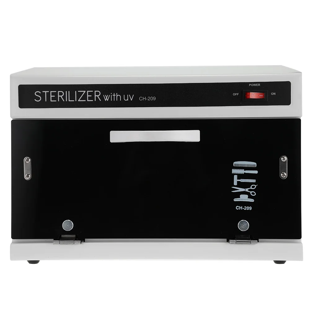 

High Temperature UV Sterilizer Box Nail Art Tool Sterilizer Box with Hot Air Disinfection Cabinet For Salon Nail Art Equipment