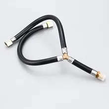 Best Price 3/8inch Flare Gas Grill Connection Pipe Y Splitter Assemly Parts Inlet Pipe For BBQ stove