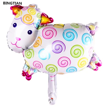 

BINGTIAN Little sheep foil balloons toys Christmas Birthday Decoration Wedding Party