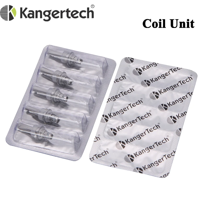 20 шт./лот Оригинал Kanger Катушки блок 1. 5ом/1. 8ом/2.2ohm/2.5ohm подходит для EVOD мини Protank2