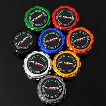 

New 8 colors Motorcycle Filter Fluid Rear Brake Master Cylinder Oil Reservoir Cover Cap For Honda CBR600RR CBR 600 RR 2008-2018