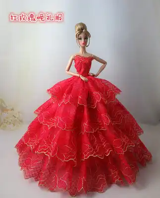 vestidos de princesa barbie