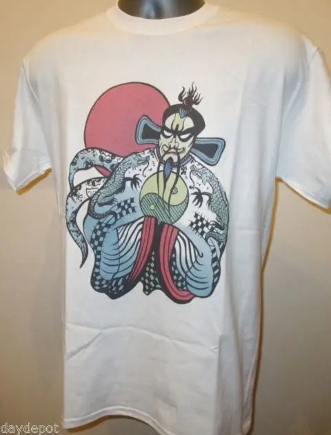 Big Trouble In Little China Fu Manchu T Shirt 80s Comedy Film Kurt
