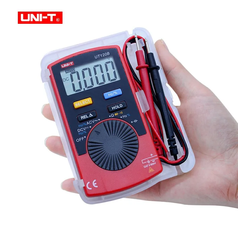 UNI T UT120B Pocket Size Type Auto range DMM Digital Multimeters AC/DC