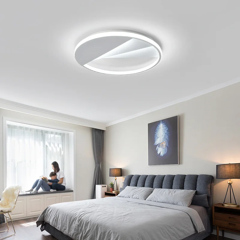 

Modern led ceiling lights Round Ceiling Lamps for living room bedroom kitchen lamp Indoor Lighting White ceiling light fixtures