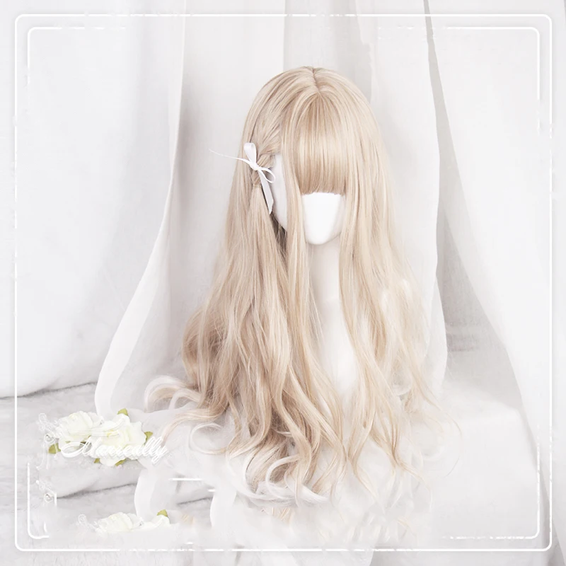 

Women Lolita Wig Kawaii Cosplay Wig Heat Resistant Synthetic Wig Halloween Carnival Party Cosplay Girls Hair Wigs