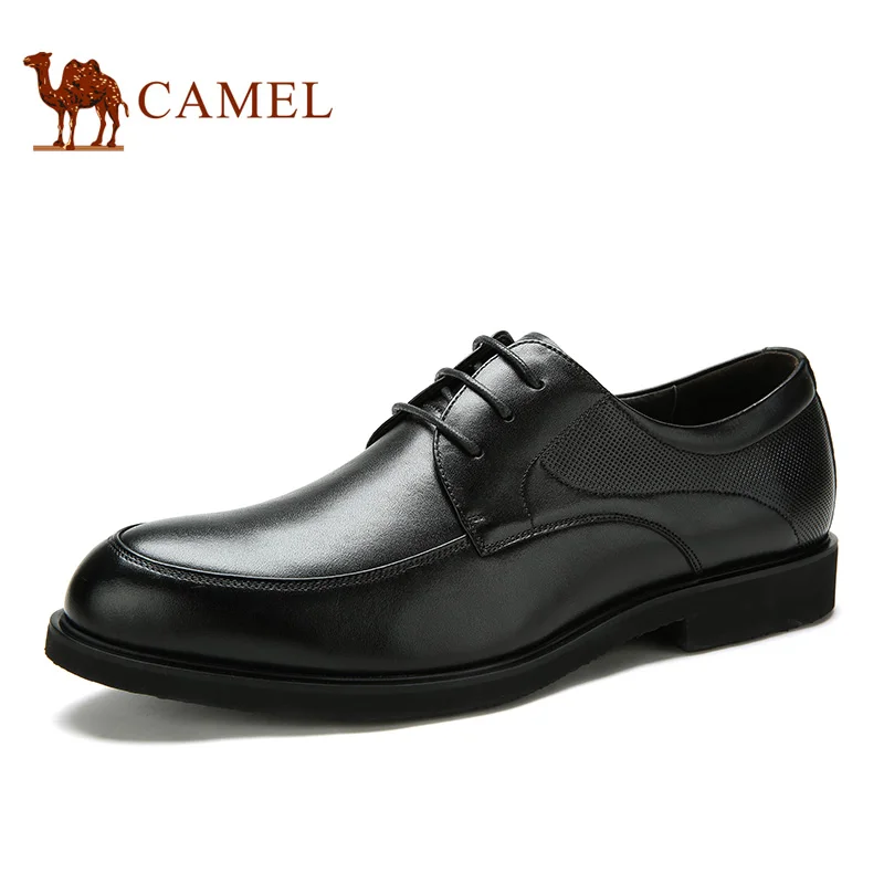 Camel men's business suits men's leather shoe 2016 autumn lace shoes men's dress shoes A632043610