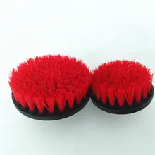 2 шт. щетка для чистки мощность скраб-щетка Чистая щетка используется на электрической дрели для ковер на диван кожа пластик деревянный