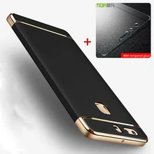 Huawei P9 задняя крышка Жесткий чехол hauwei p9 закаленное стекло 128 ГБ Huawei P 9 Защита экрана 9 H Huawei P9 Роскошные Coque Fundas 64 ГБ