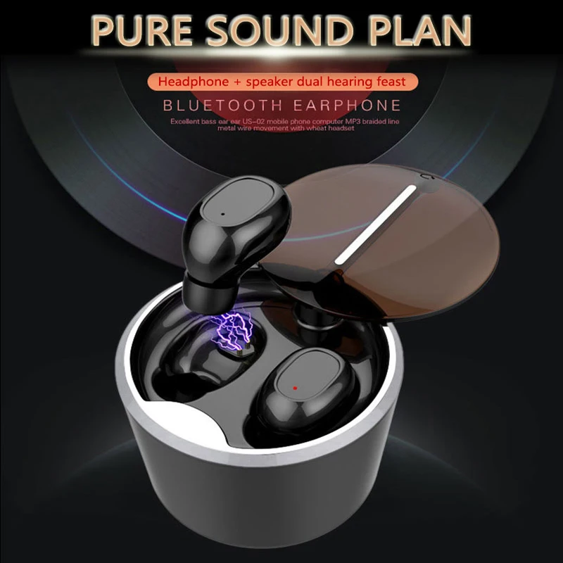 FDBRO Twins беспроводные наушники Bluetooth динамик 2 в 1 TWS Водонепроницаемая гарнитура стерео наушники Беспроводные сенсорные для iphone 7 samsung
