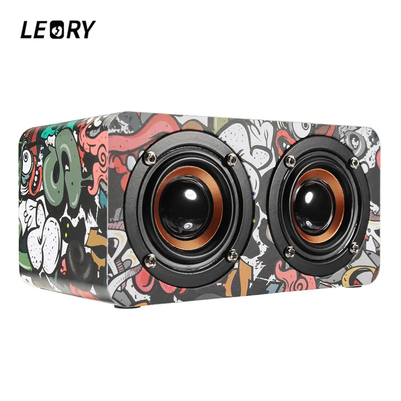 LEORY TWS001 Новое поступление bluetooth динамик 1200 светодиодный фонарь мА · ч Желая бутылка динамик подарок на день рождения День Святого Валентина рождественский подарок