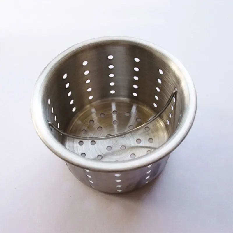 

Lower strainer residue kitchen sink strainer sewer vegetable residue dishwashing pool basket stainless steel screen wx5221534