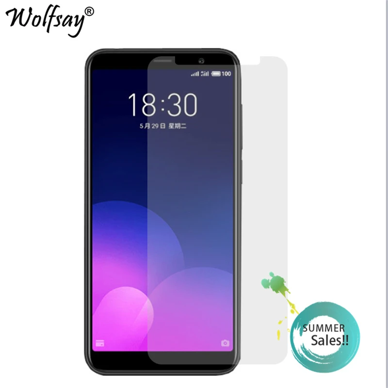 

2PCS Glass Meizu M6T Screen Protector Tempered Glass for Meizu M6T Glass sFor Meizu M6T Ultra-Thin Protective Film For Meilan 6T