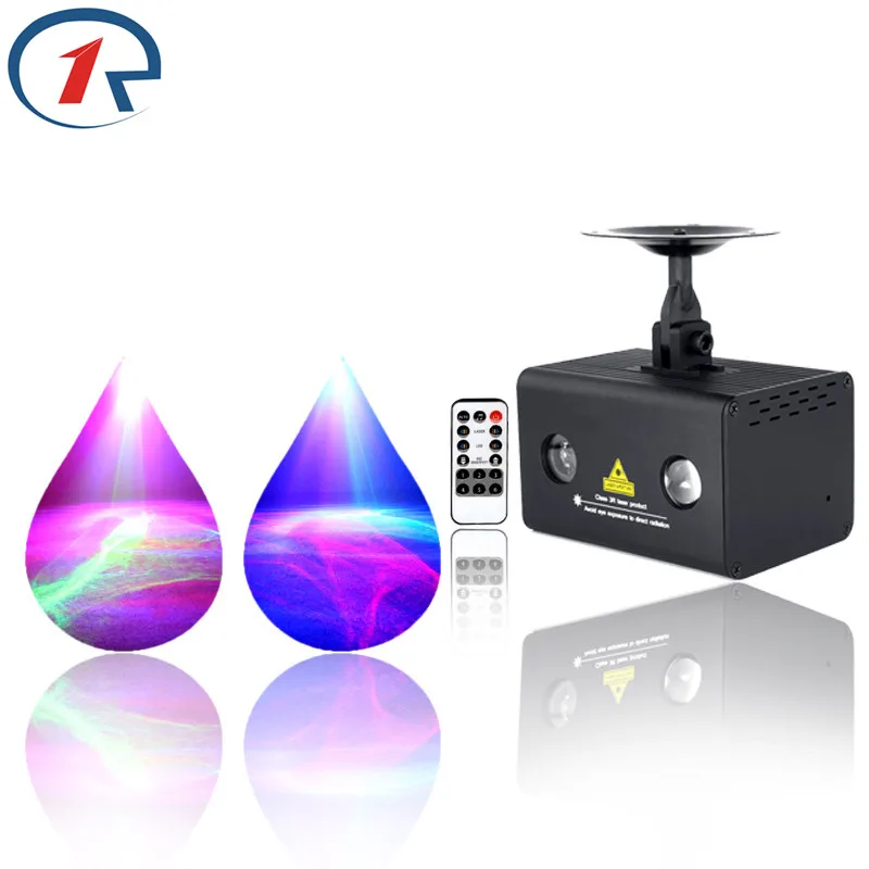 ZjRight IR À Distance Rêve Étoiles effet Stage de Lumière Rouge Vert Laser Light mix Bleu LED Lumières pour une Fête De famille KTV dj disco éclairage