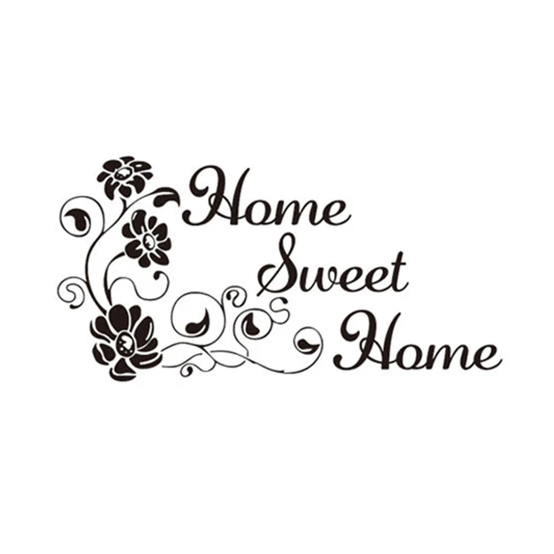 Home Sweet Home Art английская Цитата наклейки на стену съемная ПВХ Настенная Наклейка Home Sweet Home Art английская Цитата наклейки на стену съемная ПВХ Настенная Наклейка