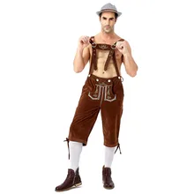 Модные мужские брюки мужские свободные повседневные Модные пивные праздничные вышитые маленький карманный нагрудник повседневные однотонные штаны для отдыха#50