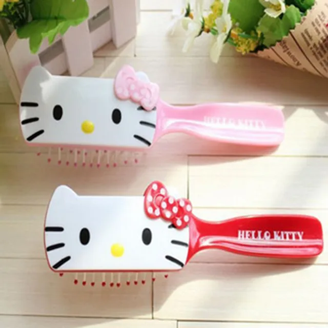 Makeup Brushes & Tools 1Pc Cute Portable Hello Kitty Comb Hello Kitty