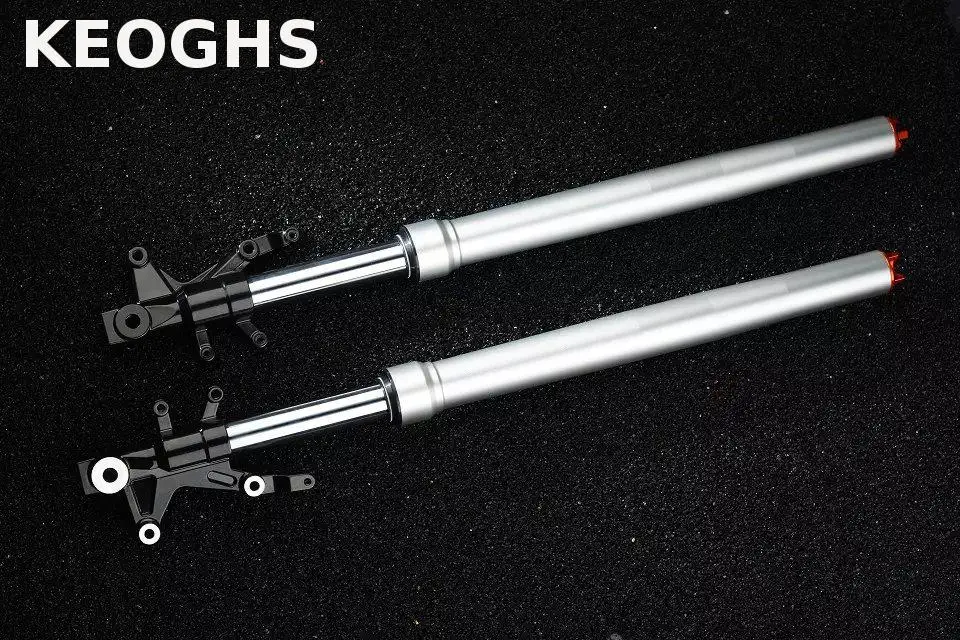 

KEOGHS Motorcycle Front Shock Absorber Suspension Fork Damping Adjustable 715mm Total Length For Honda Msx125 Free Shipping