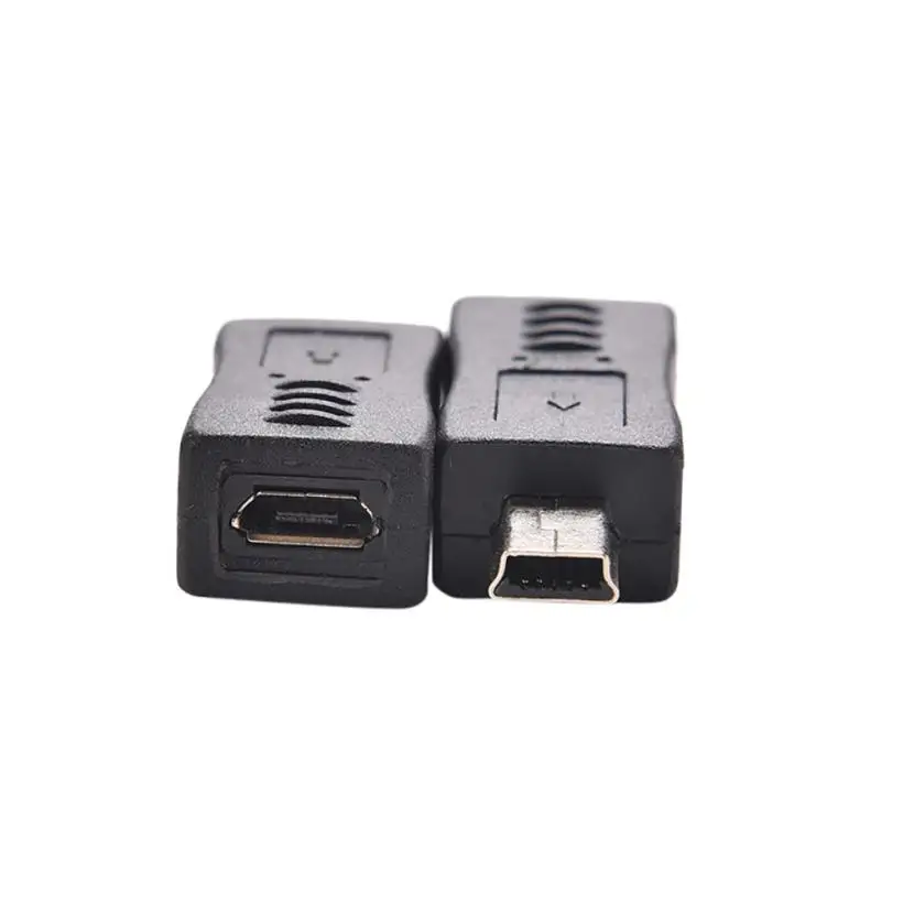 

Omeshin New 2pcs Micro USB Female to Mini USB Male Adapter Charger Converter Adaptor 2X JX 17Aug28 Dropshipping