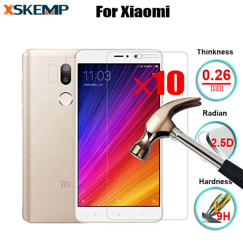 10 шт./лот 9H 2.5D 0 3 мм Премиум HD закаленное стекло для Xiaomi RedMi 2 Mi2 4 4A Pro NOTE 3S Защитная