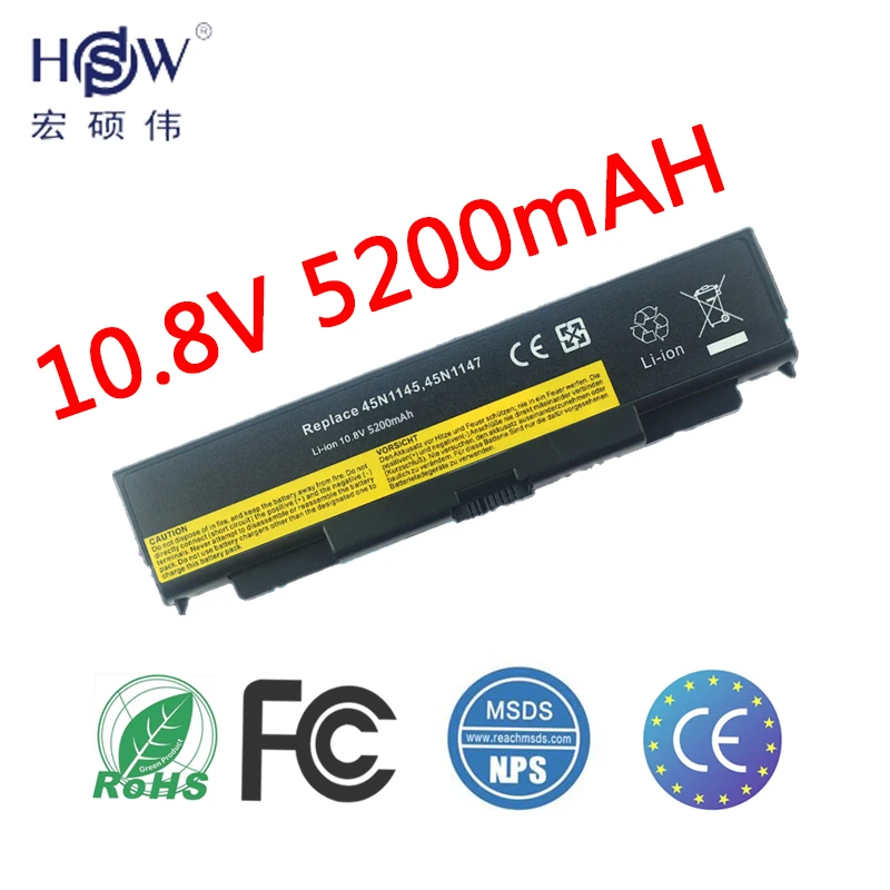 

Replacement for LENOVO ThinkPad T440p T540p L440 L540 W540 Series 45N1145 45N1147 45N1149 45N1151 45N1153 Laptop Battery