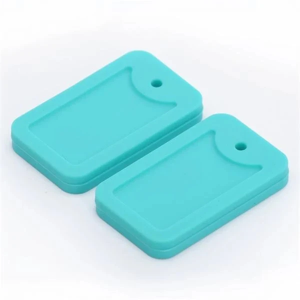 Sensory Chew Necklace Silicone Dog Tags Pendant Chewy Jewelry for Kids Adult Autism ADHD