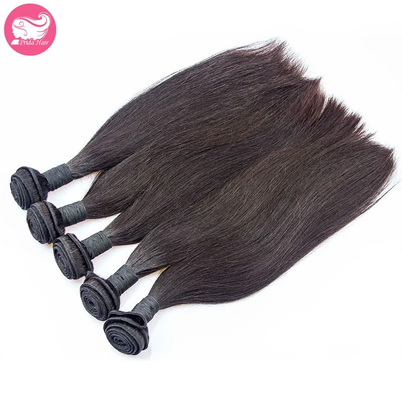 Wholesale Unprocessed Chinese Virgin Straight Hair Bundles 5pcs/lot