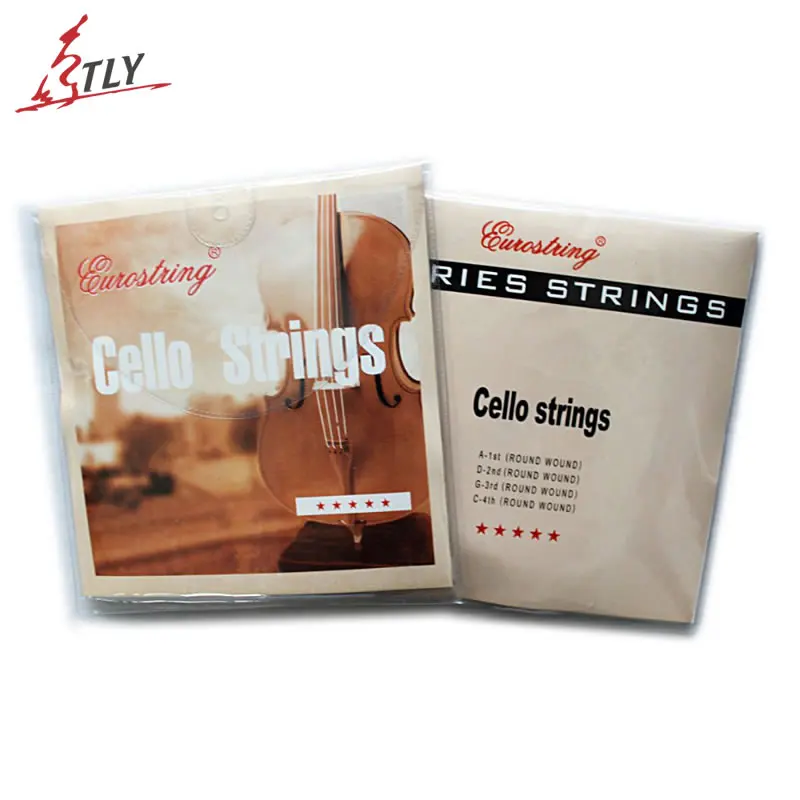 Euro B Grade Cello String C G D A Full Set Steel Wire Aluminum