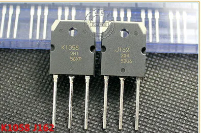 2pairs 2SK1058 K1058 2SJ162 J162 TO-3p 7A 160V Complementary pair Silicon N Channel MOSFET | Обустройство дома