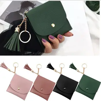 

Soft Women PU Leather Coin Handbag Purse Wallet Changes Hand Mini Small Purses