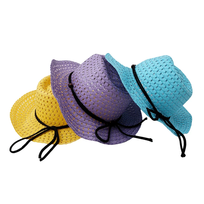 Summer Hats For Boy Beach Straw Caps Boys Top Trilby Sun Hats Visor Hat