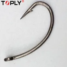 High Carbon Steel font b Carp b font Fishing Hook Barbless and Barbed Fishing Hook Size