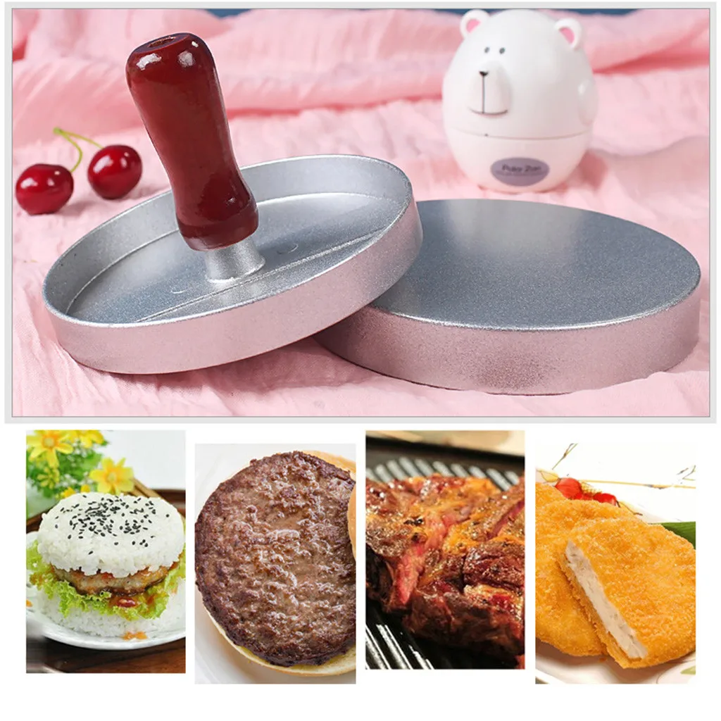

Hamburger Press Stuffed Burger Meat Grill Patty Beef Burger Maker Mould Round Shape Kitchen Tool Hamburger Press Molds