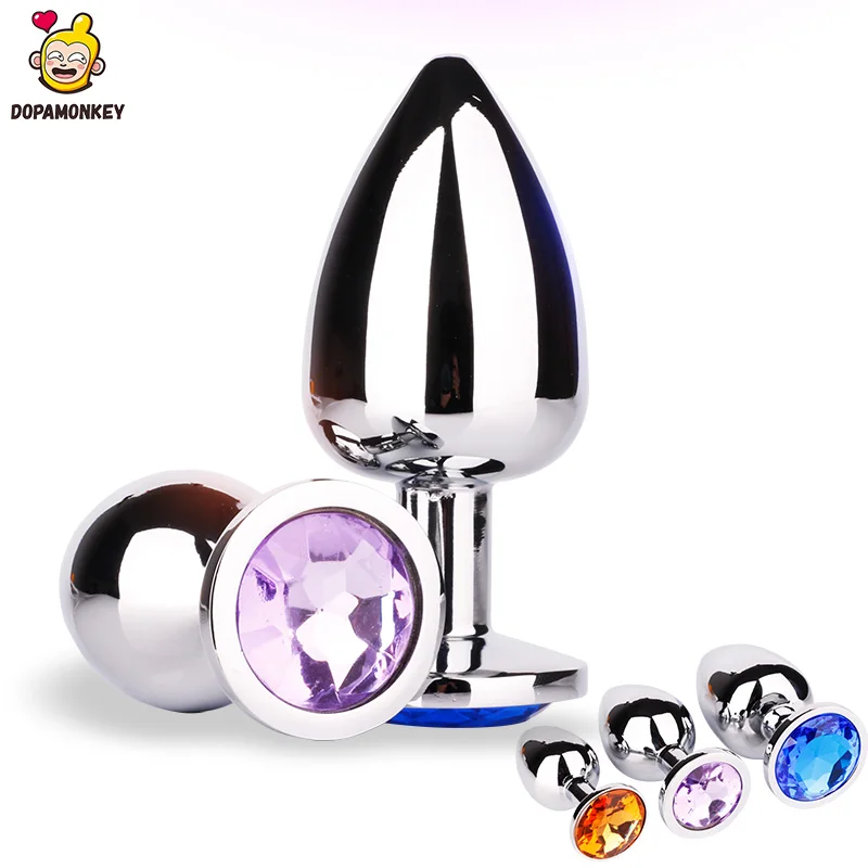 Anal Plug Crystal Jewelry Heart Butt Beads Stainless Steel Dilator Sex Toys for gay | Красота и здоровье