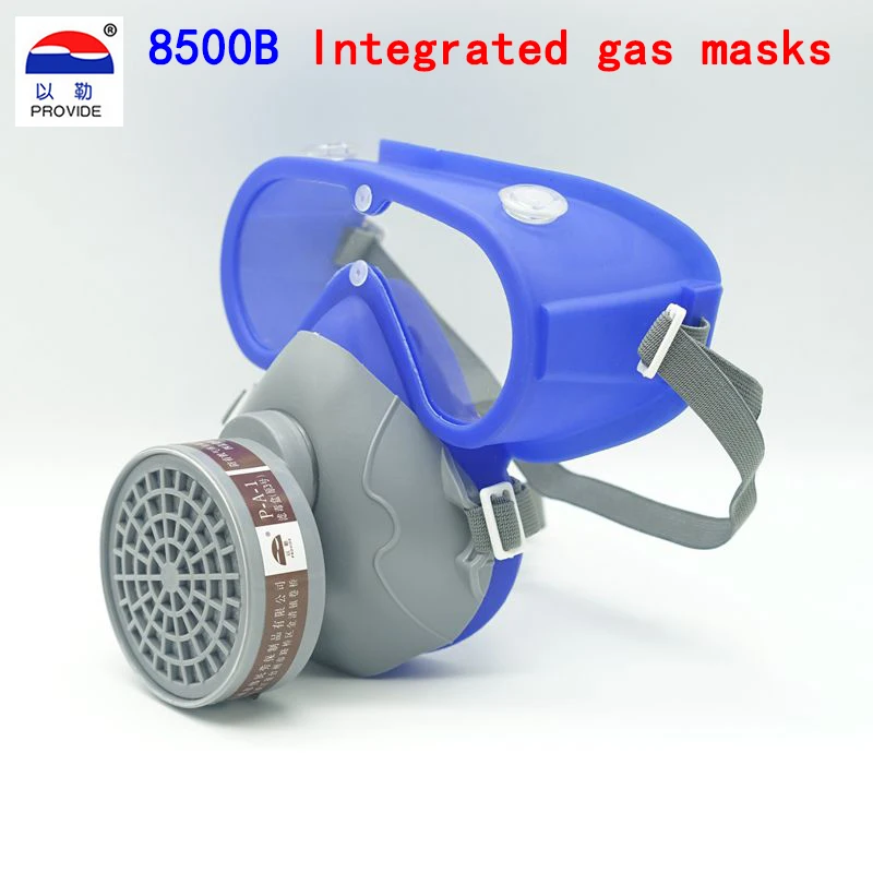 Koop BIEDEN Een type respirator gasmasker anti condens silicagel geurloos ademhalingsapparaatmasker Schilderen Pesticide spray beschermende masker