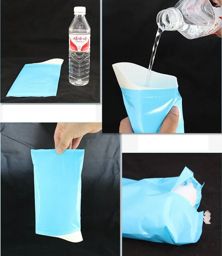 

4pcs/bag Outdoor Emergency Urinate bags mini Toilet Easy Take Piss Bags Use on Hosptial Car Traffic Jam Travel NO SMELL 600cc