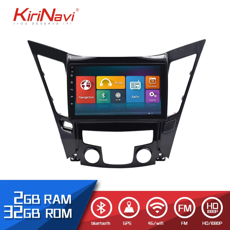 

Kirinavi Car Radio for Hyundai sonata 2 Din android HD Touch screen auto audio dvd player multimedia system Bluetooth