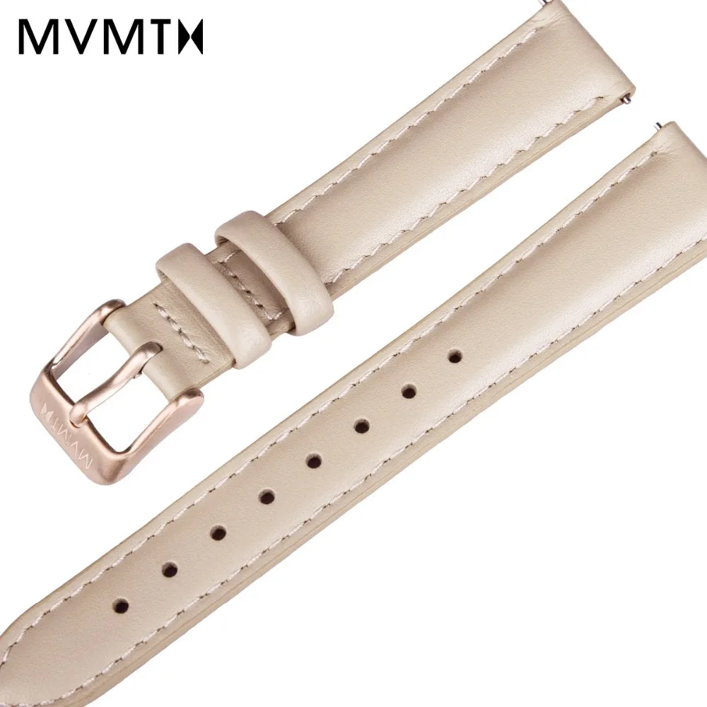 MVMT Italian calf leather genuine leather strap vintage elegant casual lady strap 38mmdw MVMT Italian calf leather genuine leather strap vintage elegant casual lady strap 38mmdw