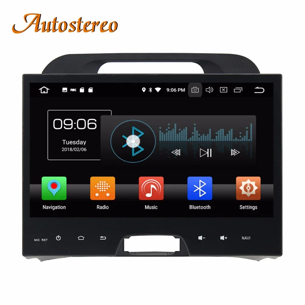 Flash Deal Android 9 PX5 Car DVD Player GPS navigation For KIA SPORTAGE 2010 - 2016 head unit multimedia player radio tape recorder stereo 12