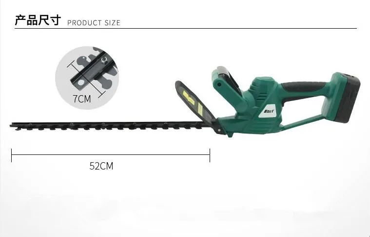 Восточный садовый инвентарь 18V ионно-литиевая Батарея беспроводные машинки для подрезания живой триммер ручной Чай машина для обрезки Перезаряжаемые Батарея резак ET1406