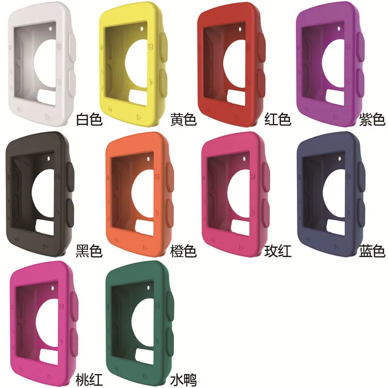 

Silicone Case Cover Screen Rubber Cute Fashion Light-weight Soft Durable Protector For Bike Computer Garmin Edge 520 GPS#290056