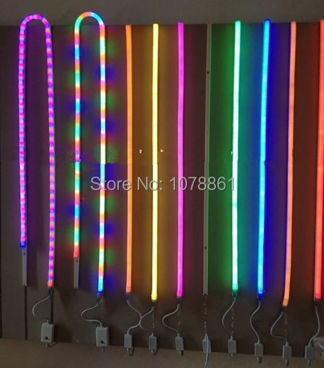 Шэньчжэнь Заводская розетка LED неоновый гибкий розовый 110В 220В 12В 24В 36В 80led/m F3 Epistar