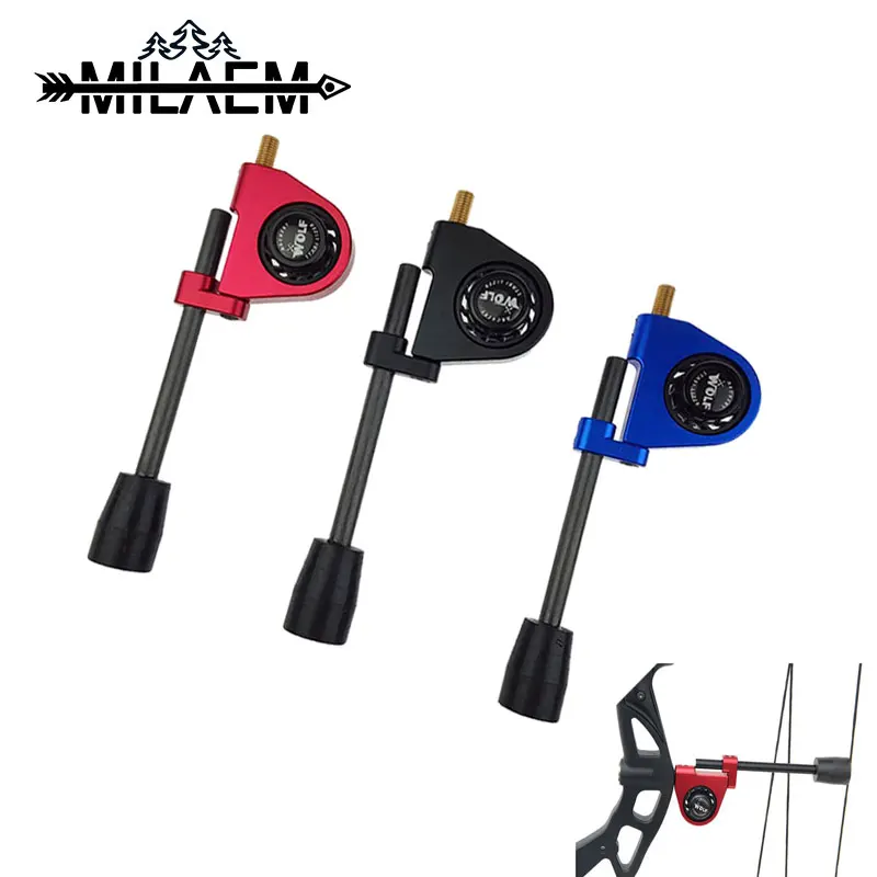 

Archery Bow String Stop Bracket Vibration Stabilizer String Level Vibration Damping Compound Bow Shooting Hunting Accessories