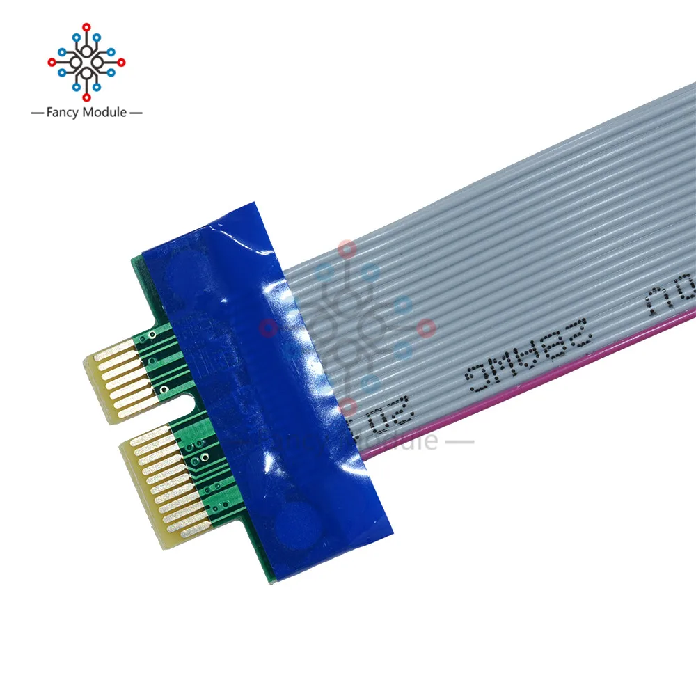 Надежный 2017 17 см PCI E 1X расширения слота карты Гибкий переместить кабель|cable extension